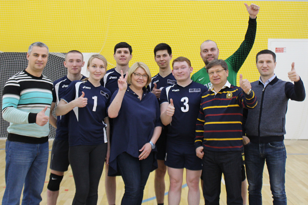 Команда «ЭТЗ «Энергорегион» выступила на юбилейном X корпоративном турнире по волейболу